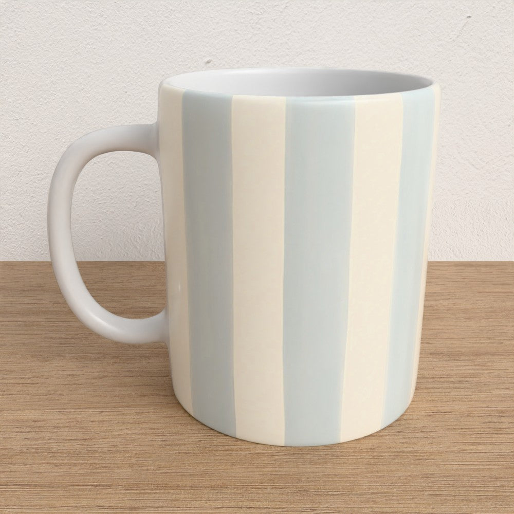 Blue Mist Stripe Mug