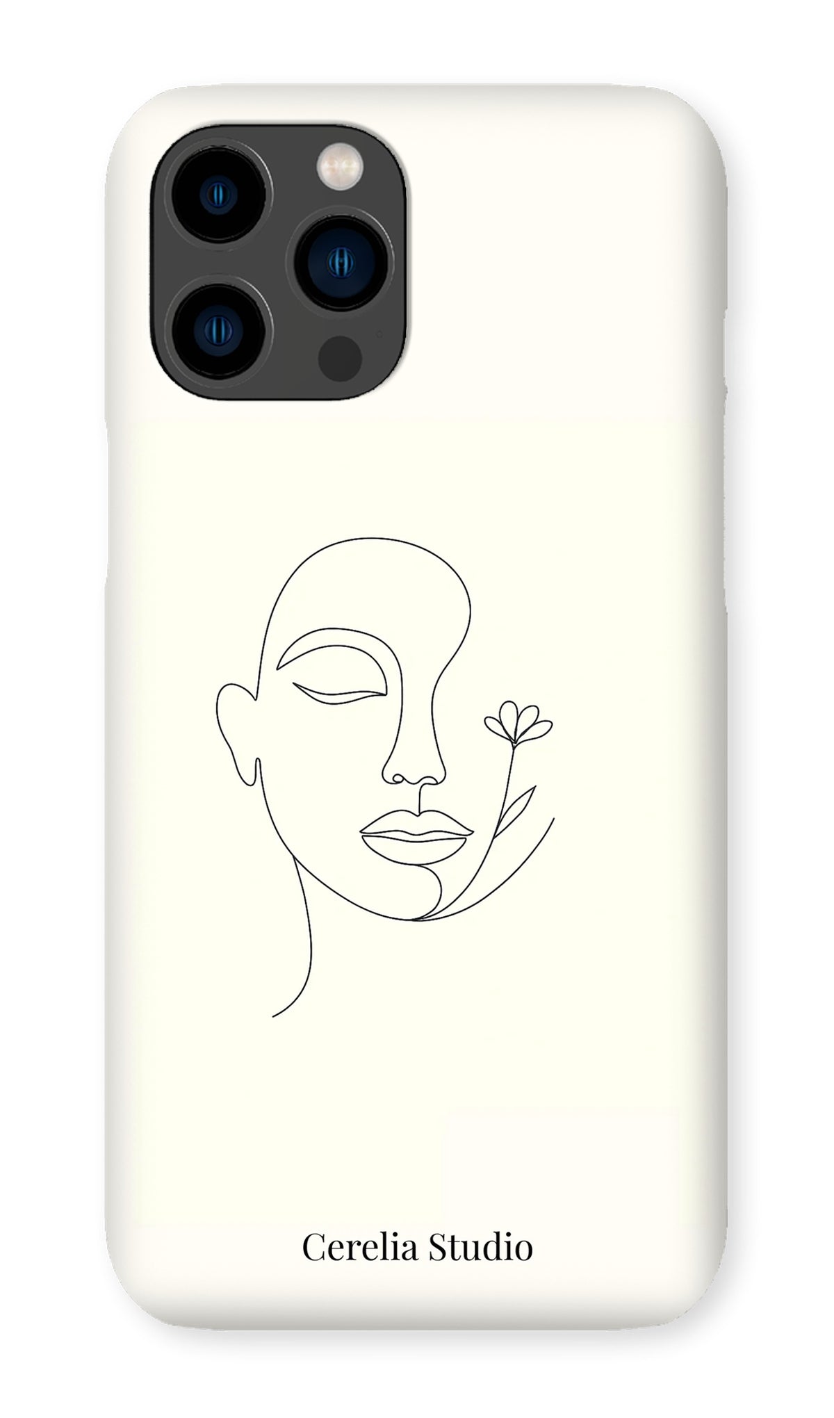 Blooming Silhouette Phone Case