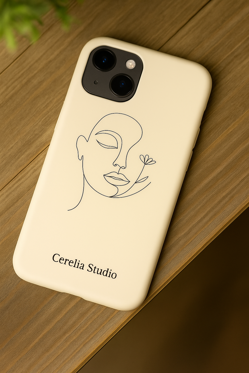 Blooming Silhouette Phone Case